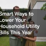 Smart Ways to Lower Your Household Utility Bills This Year